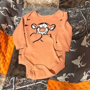 Disney Tigger long sleeve onesie